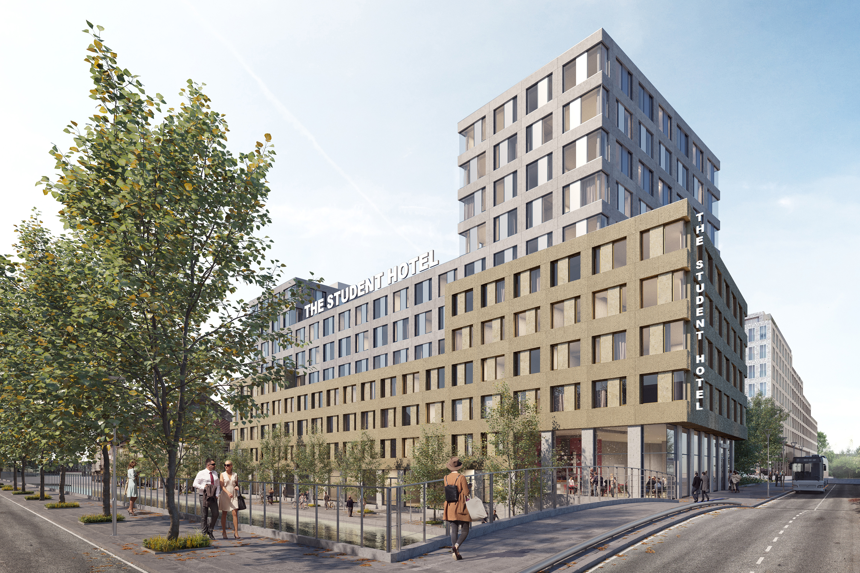 Building permit for The Student Hotel Delft